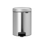 Χαρτοδοχείο 5L – Brabantia Inox, Σατινέ