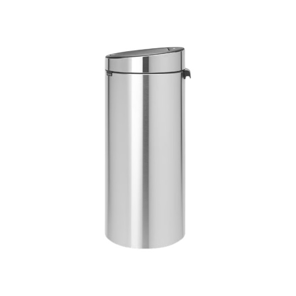 Χαρτοδοχείο 30L Push – Brabantia, Inox Σατινέ