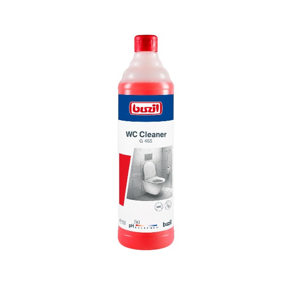 G465 WC Cleaner Gel Ισχυρό Καθαριστικό Χώρων Υγιεινής 1L