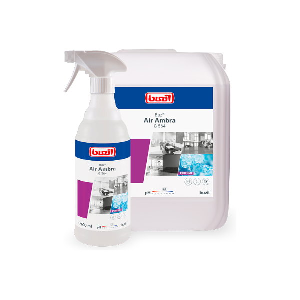 G564 Buzil Buz® Air Ambra Aποσμητικό Xώρου Σε Σπρέι 600ml