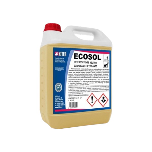 Ecosol Διαλύτης - Ειδικό για Κόλλες και Μελάνια Ecosol Διαλύτης - Ειδικό για Κόλλες και Μελάνια
