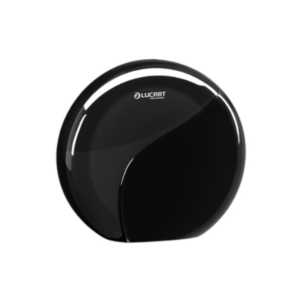 Χαρτοθήκη WC Mini Jumbo Μαύρη Lucart