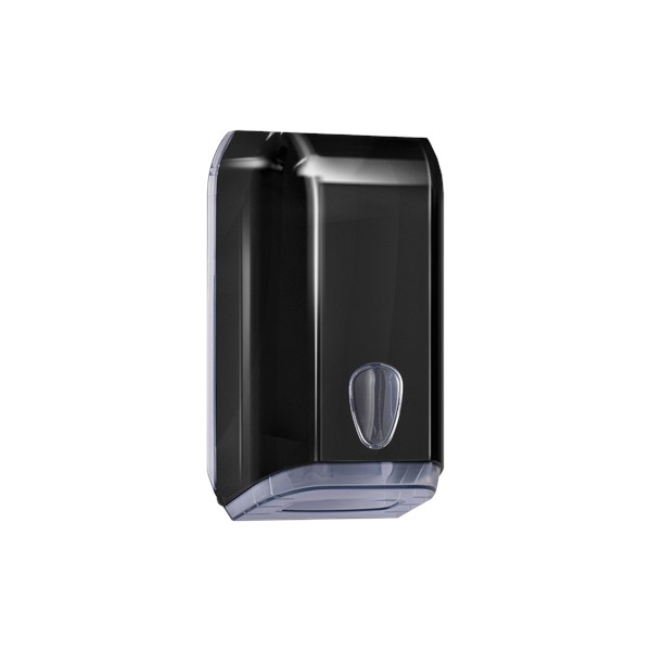 Χαρτοθήκη WC Φύλλο-Φύλλο 500Φ Μαύρη Marplast 620