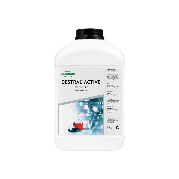 Destral Active Αλκοολούχο Διάλυμα Για Την Υγιεινή Επιφανειών Χωρίς Ξέβγαλμα 5L