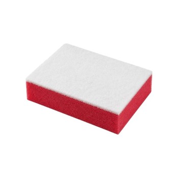 Σφουγγάρι Ροζ Με Λευκή Φίμπρα 15x10x3cm Σφουγγάρι Ροζ Με Λευκή Φίμπρα 15x10x3cm