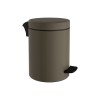 Χαρτοδοχείο 5L Με Πενταλ Μεταλλικό Heavy Matt