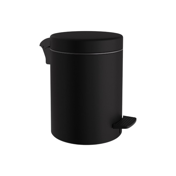 Χαρτοδοχείο 5L Με Πενταλ Μεταλλικό Heavy Matt