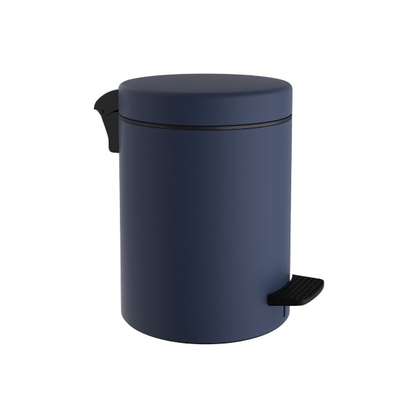 Χαρτοδοχείο 5L Με Πενταλ Μεταλλικό Heavy Matt