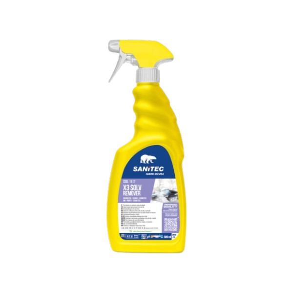 Καθαριστικό Λεκέδων Για Λάδια Και Μελάνι X3 Solv Remover Με Διαλύτες 500ml