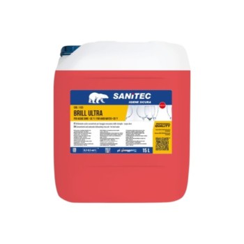Sanitec Brill Ultra Όξινο Στεγνωτικό Πλυντηρίου Πιάτων για Σκληρά Νερά 15L Sanitec Brill Ultra Όξινο Στεγνωτικό Πλυντηρίου Πιάτων για Σκληρά Νερά 15L