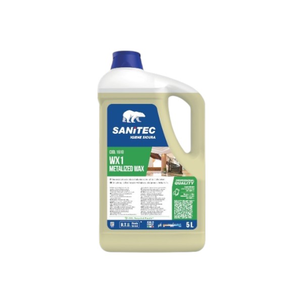 Μεταλλική Αυτογυάλιστη Παρκετίνη Metalized Wax WX1 5L Μεταλλική Αυτογυάλιστη Παρκετίνη Metalized Wax WX1 5L