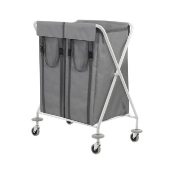Καρότσι Μεταλλικό Περισυλλογής Λινών Dust Titan 2x100L TTS Καρότσι Μεταλλικό Περισυλλογής Λινών Dust Titan 2x100L TTS