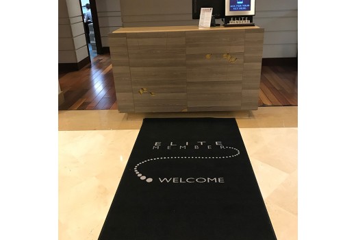 Πατάκι Καλωσορίσματος για Ξενοδοχεία Hotel Logo Mat