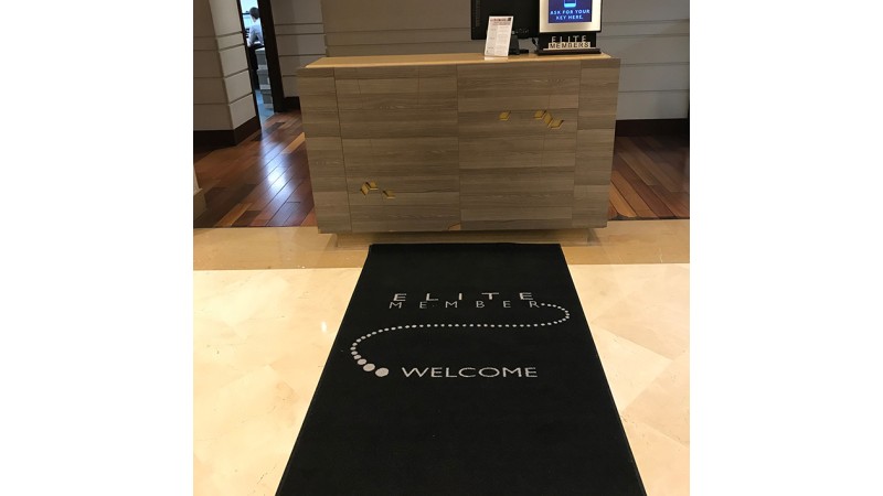 Πατάκι Καλωσορίσματος για Ξενοδοχεία Hotel Logo Mat
