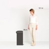 Χαρτοδοχείο 30 Lit – Brabantia Inox Σατινέ
