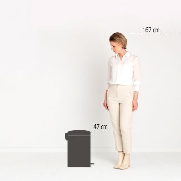 Χαρτοδοχείο 20L – Brabantia, Λευκό