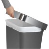 Κάδος Απορριμμάτων 45L Με Πεντάλ