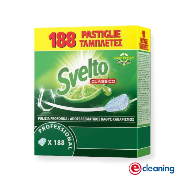 Ταμπλέτες Svelto Πλυντηρίου Πιάτων 188Τεμ Diversey Professional