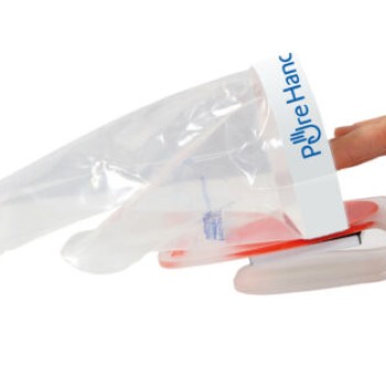 Βάση γαντιών Hands Clean με βραχιόλι συγκράτησης γαντιού