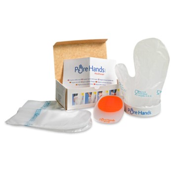 Βάση γαντιών Hands Clean με βραχιόλι συγκράτησης γαντιού