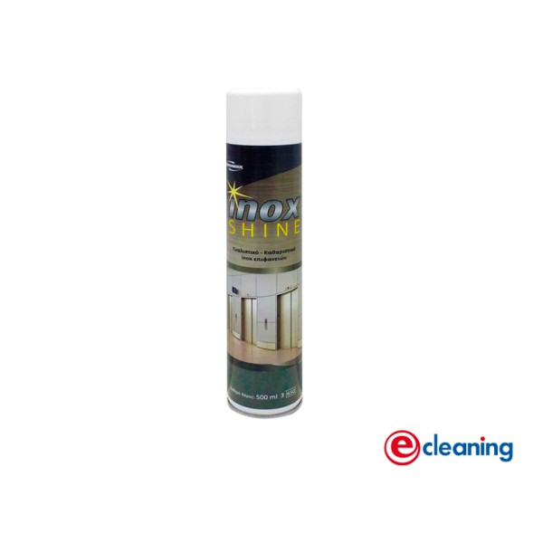 Inox Shine Καθαριστικό Γυαλιστικό Ανοξείδωτων Επιφανειών 500ml