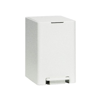 Χαρτοδοχείο Με Πεντάλ 7L Slim Soft Close Πλαστικό Viomes