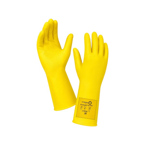 Γάντια Γενικής Χρήσης Extra Long N Grip Κίτρινα
