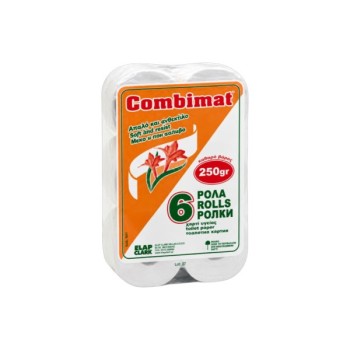 Χαρτί Υγείας Wc Extra Λείο 6 Ρολά Χ 250gr 
