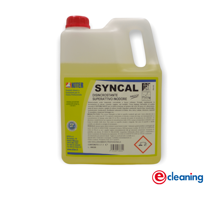 Syncal 3L Αφαιρετικό Αλάτων HACCP